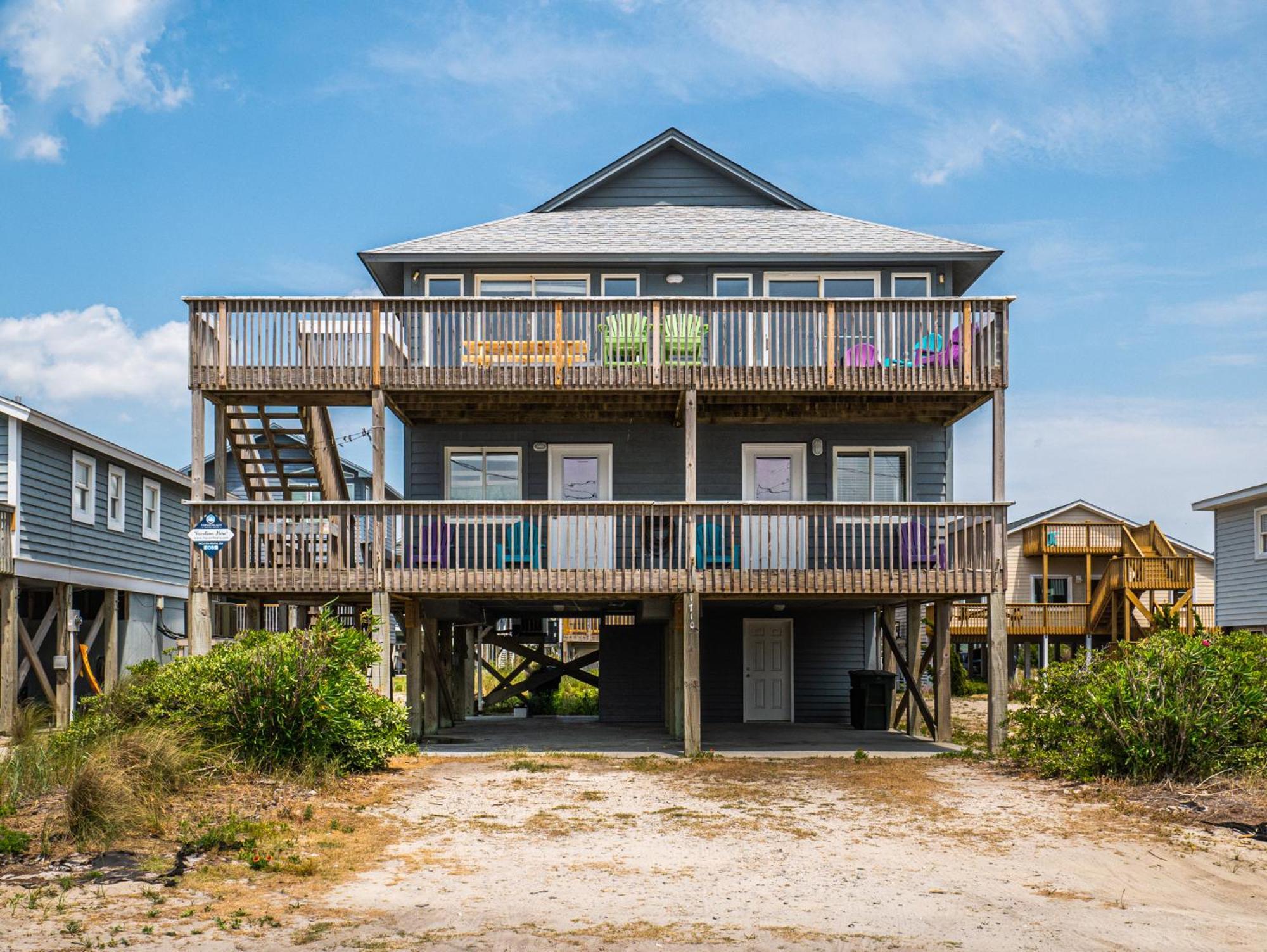 Turtle Sanctuary Villa Topsail Beach Exterior photo